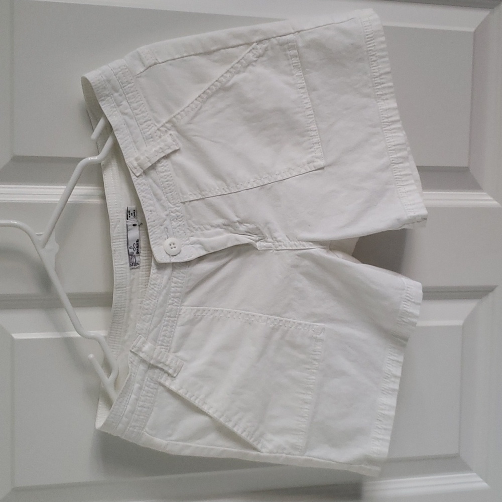 Prana white shorts